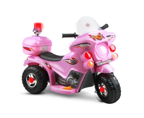 Pink ride on motorbike-Kids Ride On
