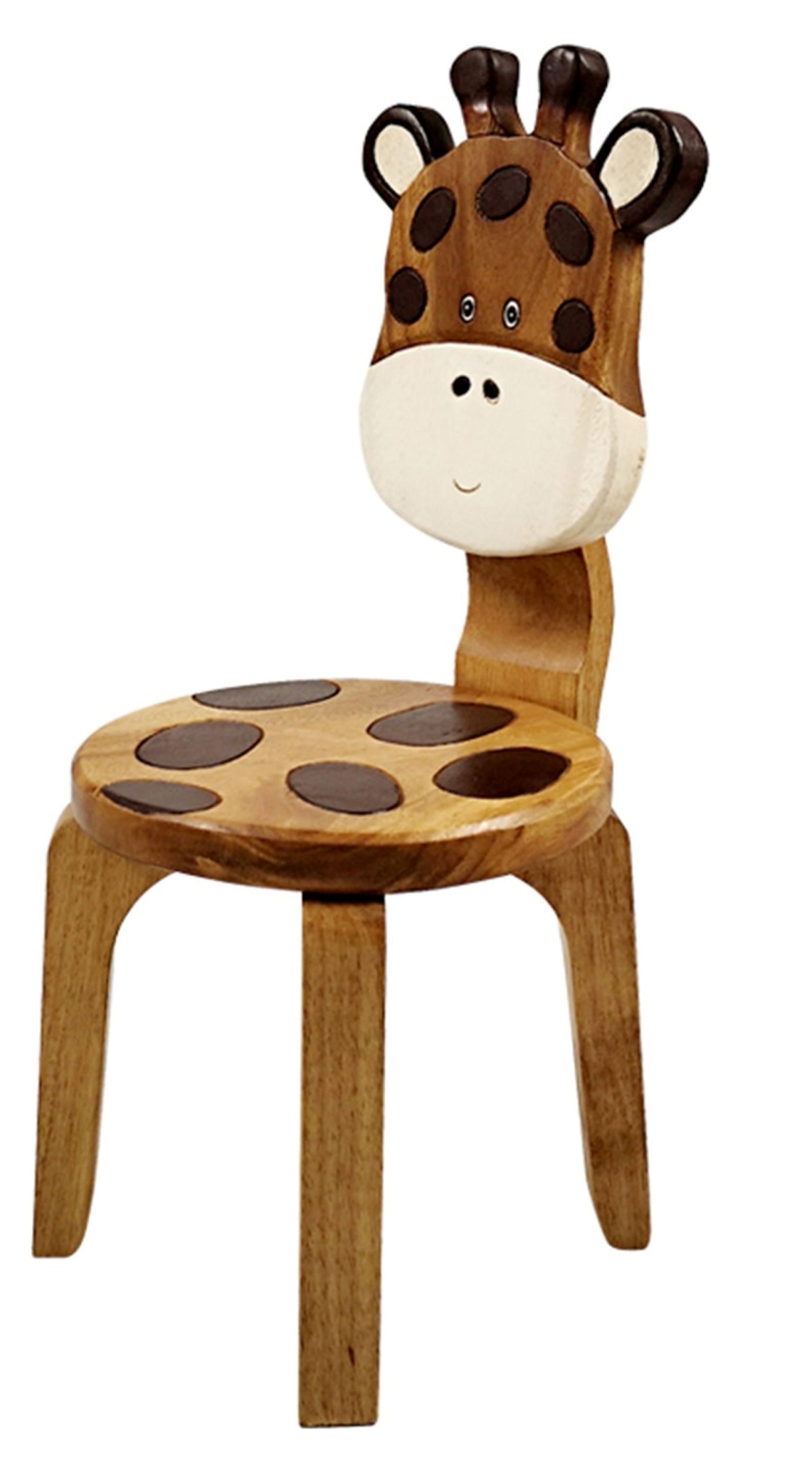 Silla infantil de madera Kaarol Alfabeto 52 x 31 x 39 cm