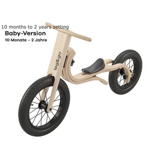 Wooden Balance Bike 12 Wood Push Bikes 
