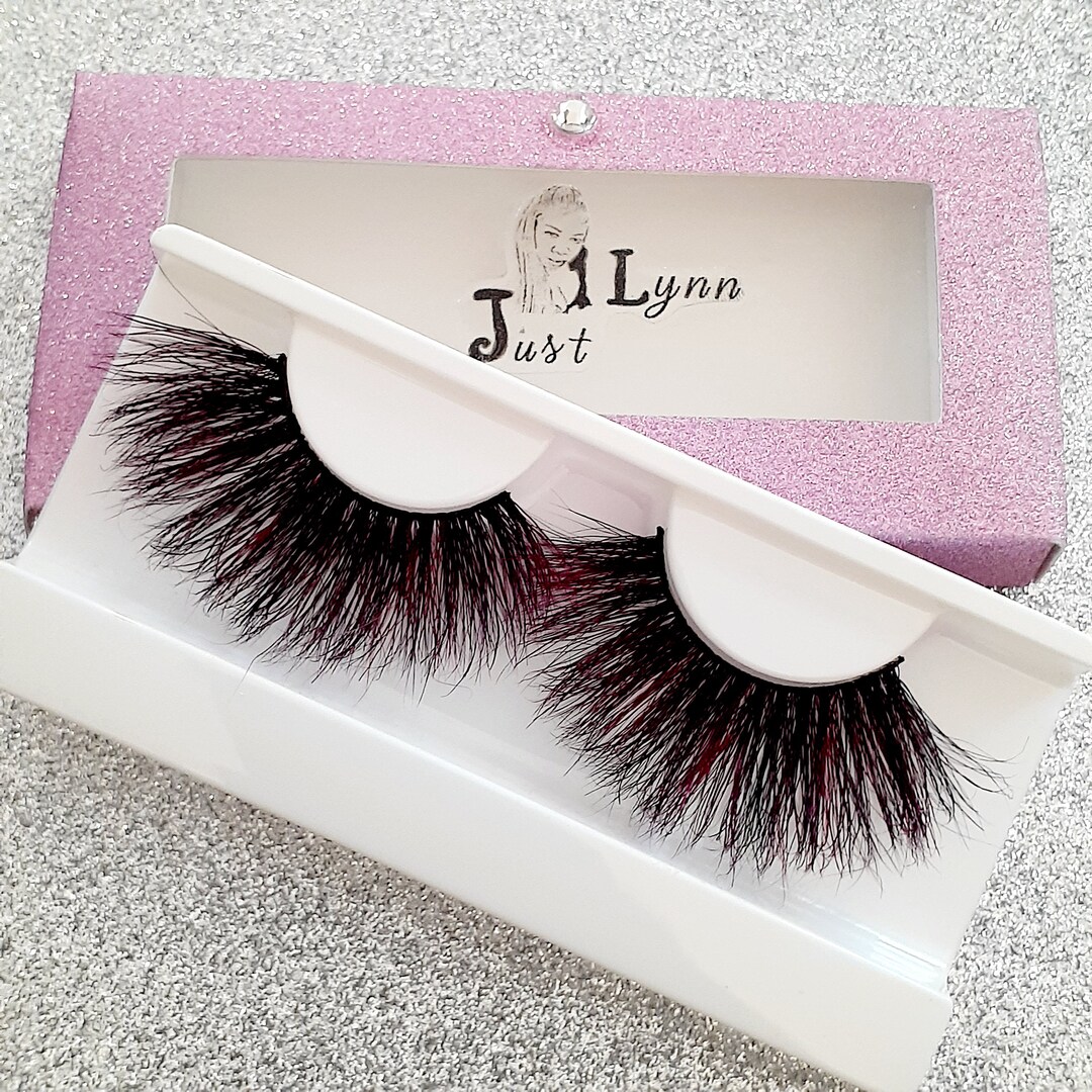 100 Mink Lash Colored Mink Lash Strips Celebrity Lash With Handmade