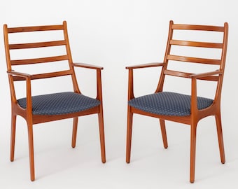 2 teak dining chairs 1960s by KS Mobler, Denmark