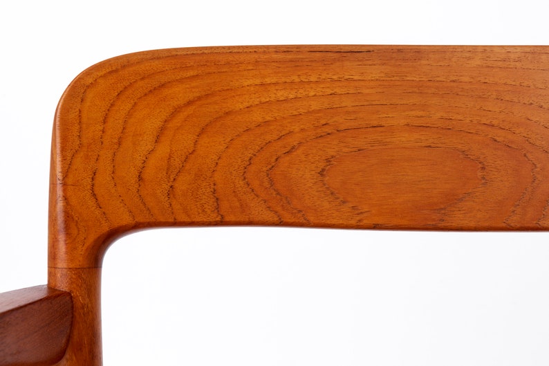 Armchair No. 56 by Niels Otto Møller (1954) – Teak Frame, Renewed Danish Paper Cord, Worldwide Shipping image 6