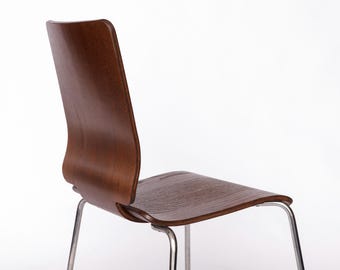 IKEA Gilbert Chair – 1990s Vintage Stackable Dining Chair, Teak