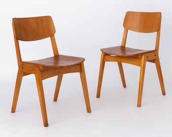 Pair of Retro Chairs, 1950s-1960s Vintage Germany