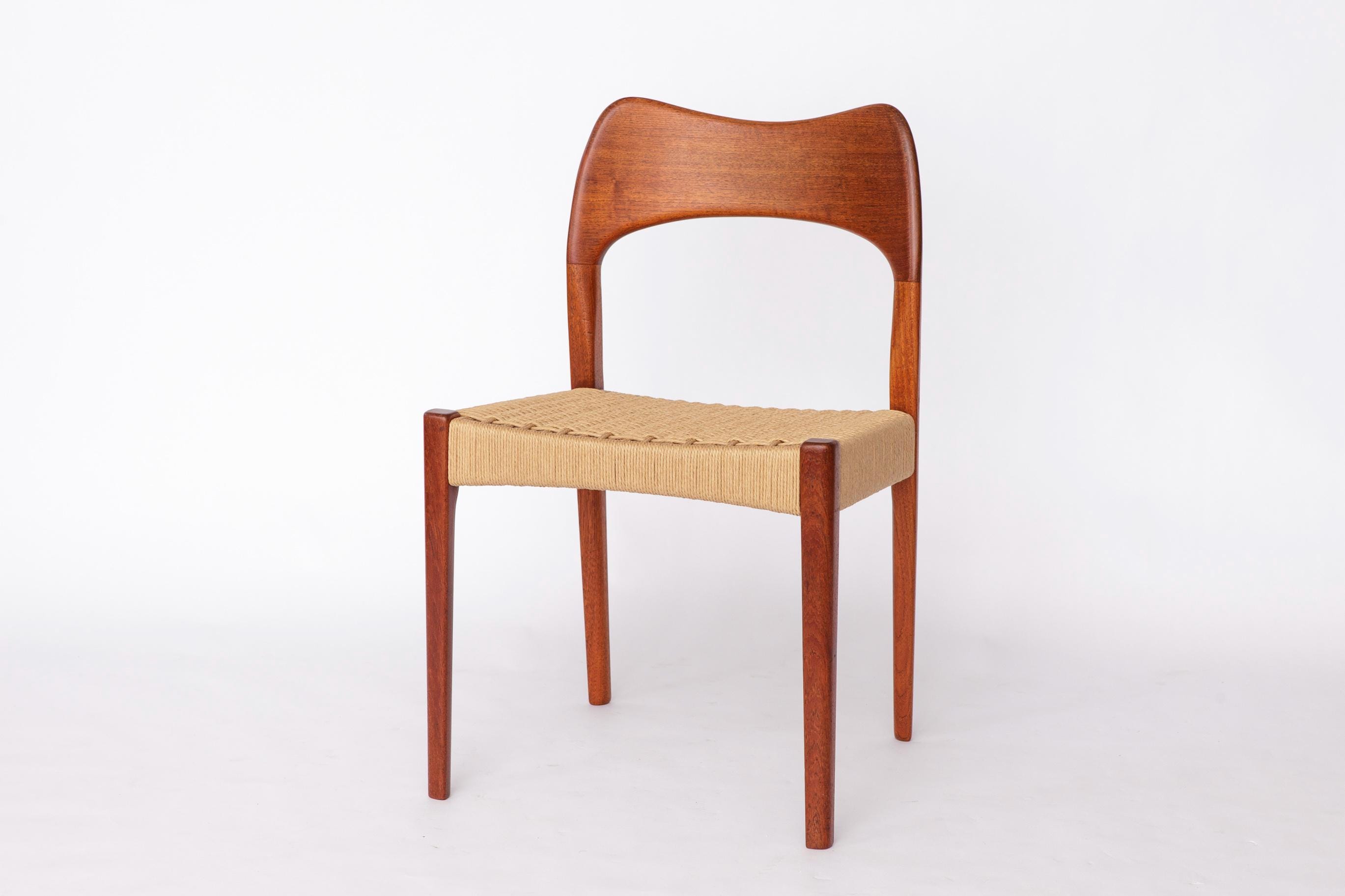 Arne Hovmand-olsen Teak Dining Chair for Mogens Kold, 1960s