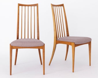 2 chaises vintage 1960 par Ernst Martin Dettinger, Allemagne