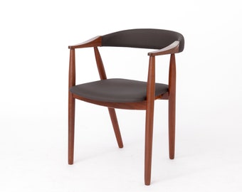 Thomas Harlev Chair Teak 1950s Danish Vintage