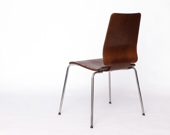 IKEA Gilbert Chair – 1990s Vintage Stackable Dining Chair, Teak