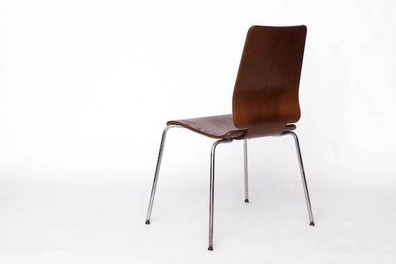 IKEA Gilbert Chair – 1990s Vintage Stackable Dining Chair, Teak