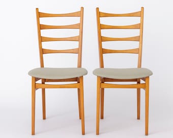 2 chaises de salle à manger années 1960 Allemagne