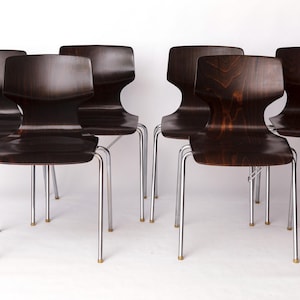 IKEA Gilbert Chair – 1990s Vintage Stackable Dining Chair, Teak