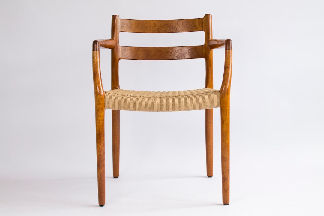 1 of 2 Niels Moller Model 67 Armchair, 1976 – Restored Teak & Danish ...