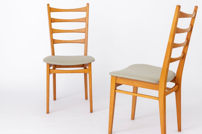 2 Dining Chairs 1960s Germany image 2