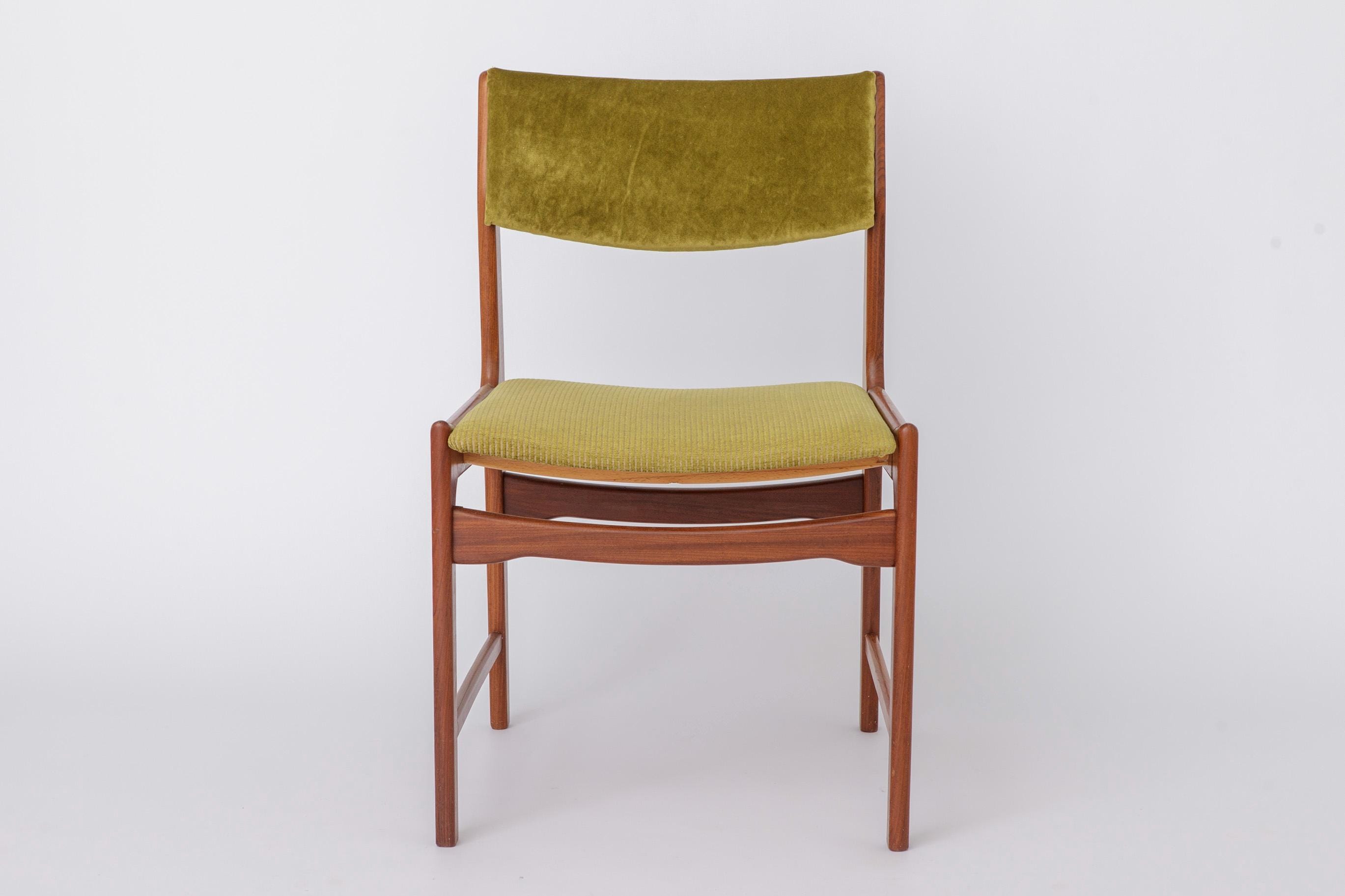 アンティーク 木製チェア グリーン ベルベット調 ヴィンテージ Vintage green velvet chair - Etsy 日本