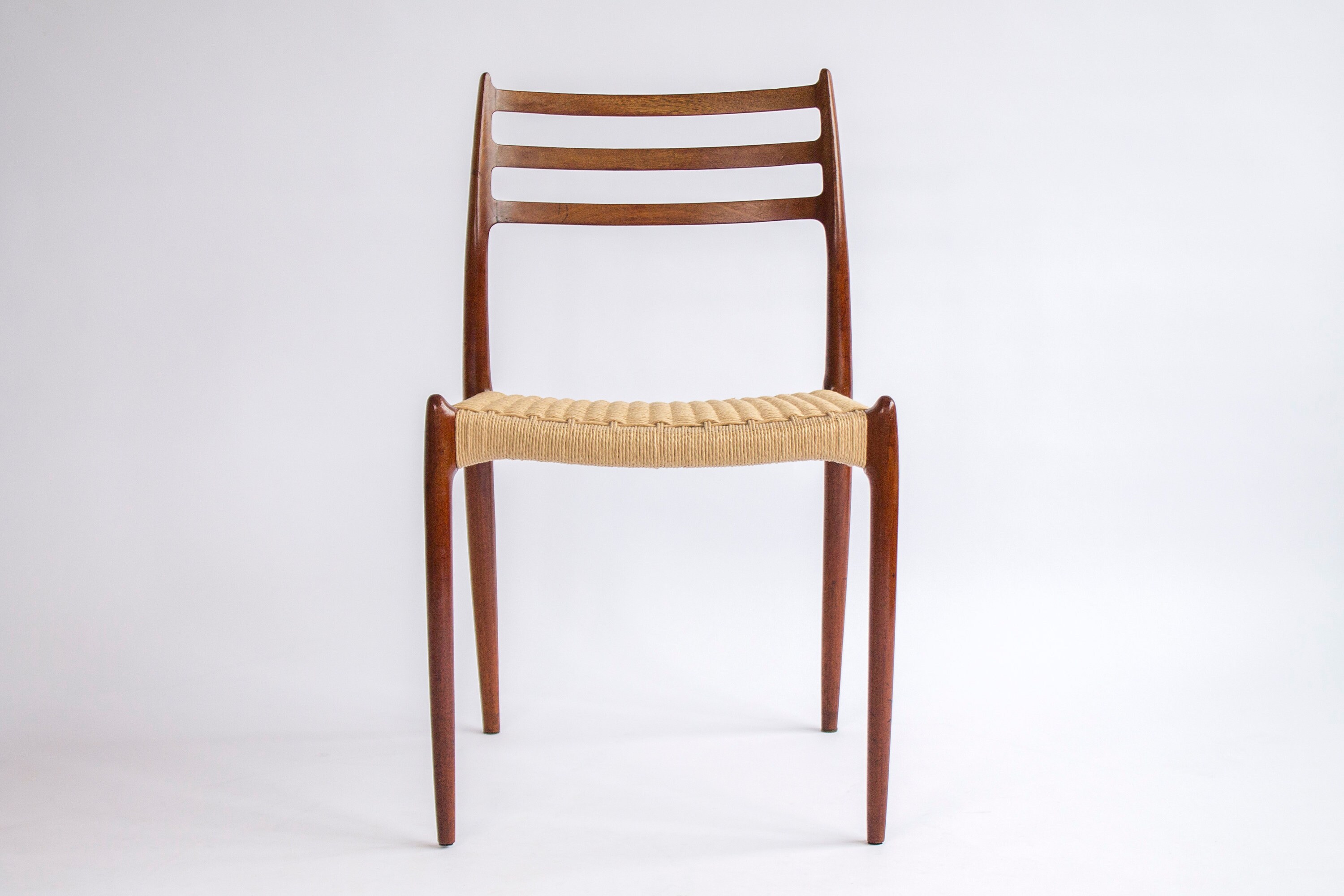 1 of 4 Niels Møller Model 78 Chair – Danish Teak Dining Chair, Mid