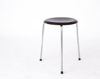 Rare vintage stool model 3170 by Arne Jacobsen for Fritz Hansen, 1950's, early version