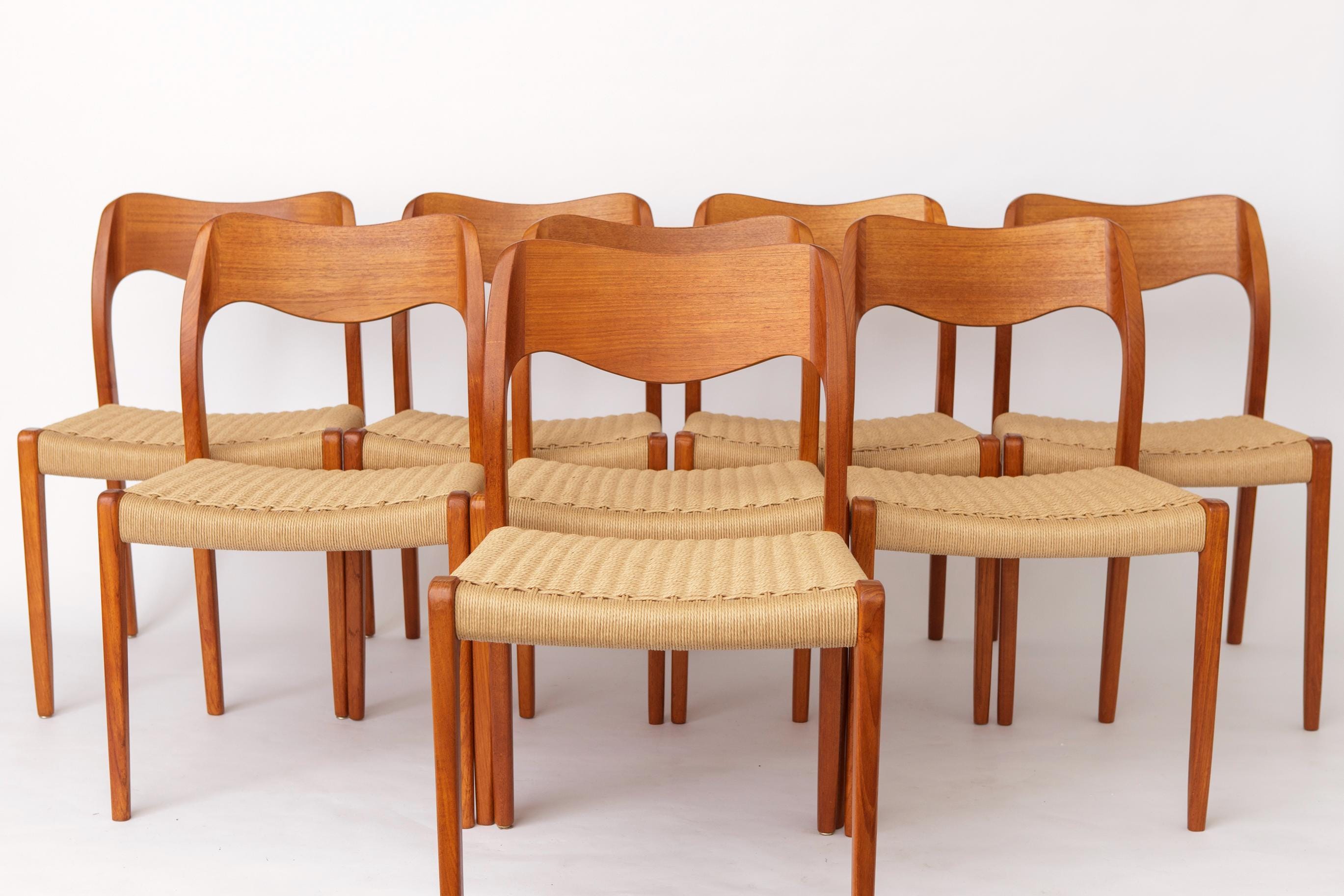 Niels Moller Model 71 Chairs - Etsy