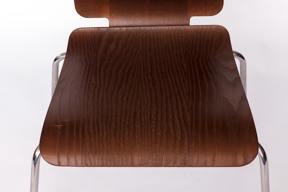 IKEA Gilbert Chair – 1990s Vintage Stackable Dining Chair, Teak