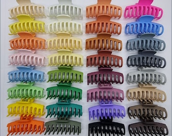 Medium Claw clip - gloss hair claws, Hair Claw, hair Claws, Hair accessories, thick hair