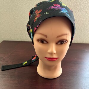 Scrub Cap - Colorful Butterflies