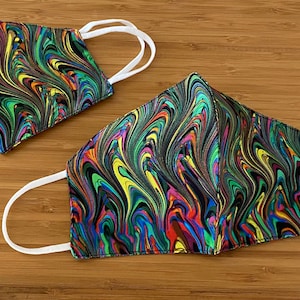 Cotton Face Mask - Psychedelic