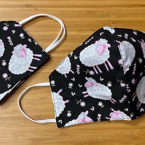 Sheeps- Cotton Face Mask