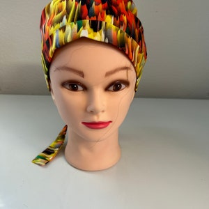 Scrub Cap - Flames