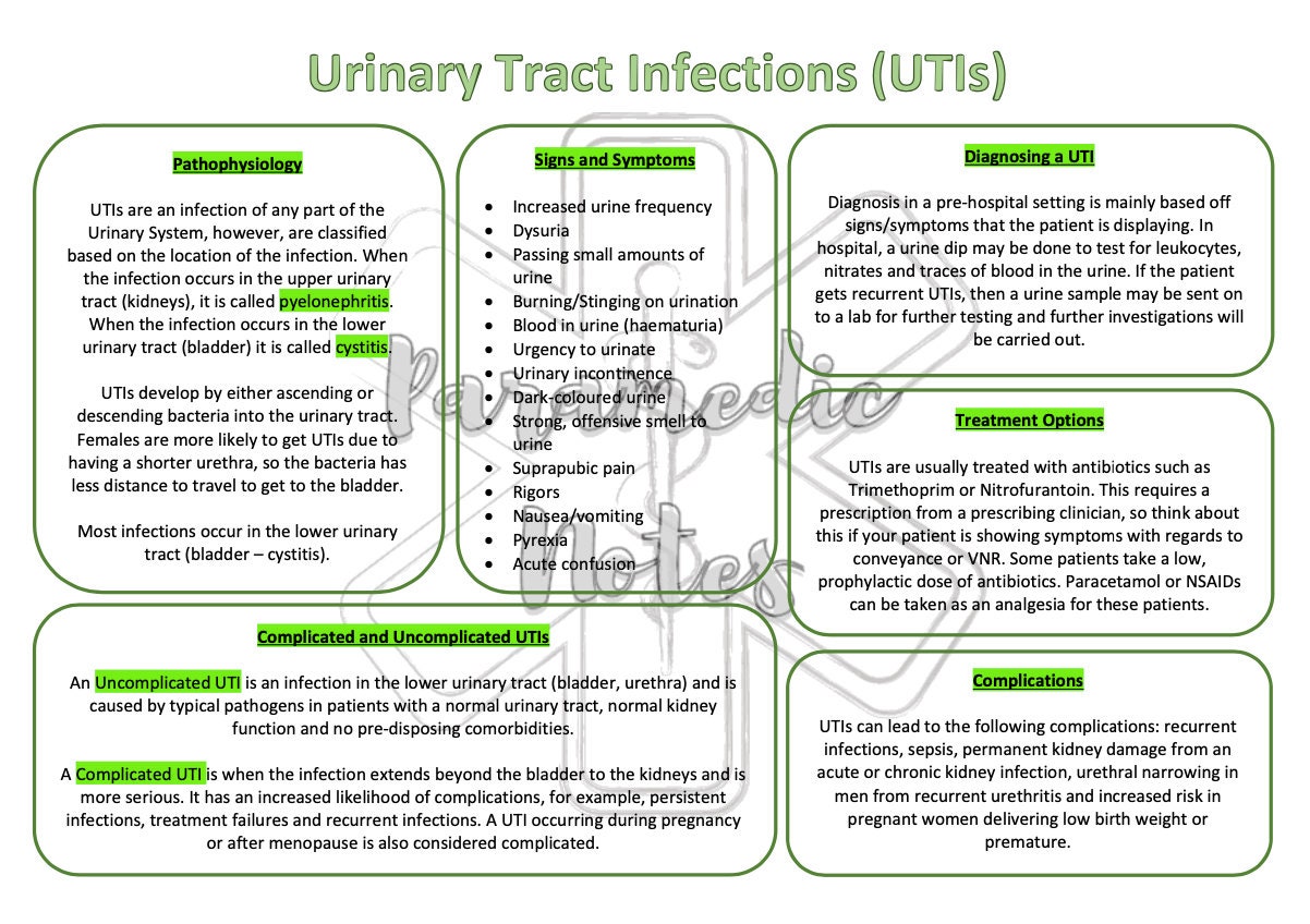 Urinary Tract Infection Urine Smell