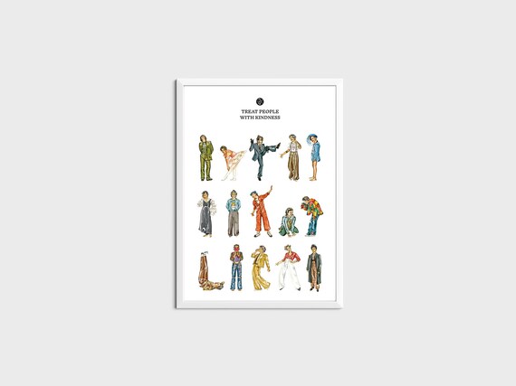 Harry Styles Fine Line Era Watercolour Poster 02 Etsy