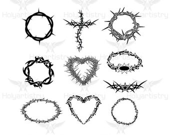 Free Free 326 Crown Of Thorns And Nails Svg SVG PNG EPS DXF File