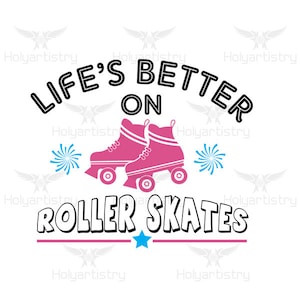 Roller Skate  SVG,Skate Cutting File for Cricut,Vector,Silhouette for Customizing T-Shirts,Clipart,Vinyl cut Files