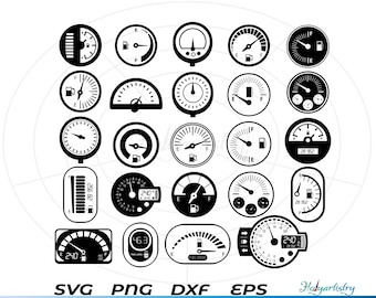 Gauges Tachometer, Tachometer Entfernungsmesser, Gaskraftstoff, Fahrzeug Instrument, Gauge svg, classic svg, cute, Auto, SVG, ai, pdf, eps, svg, dxf, png