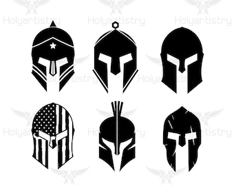 Spartan Helmet SVG, Spartan Helmet Cutting File for Cricut,Vector,Silhouette, Clipart,Vinyl cut Files, png, eps, dxf file