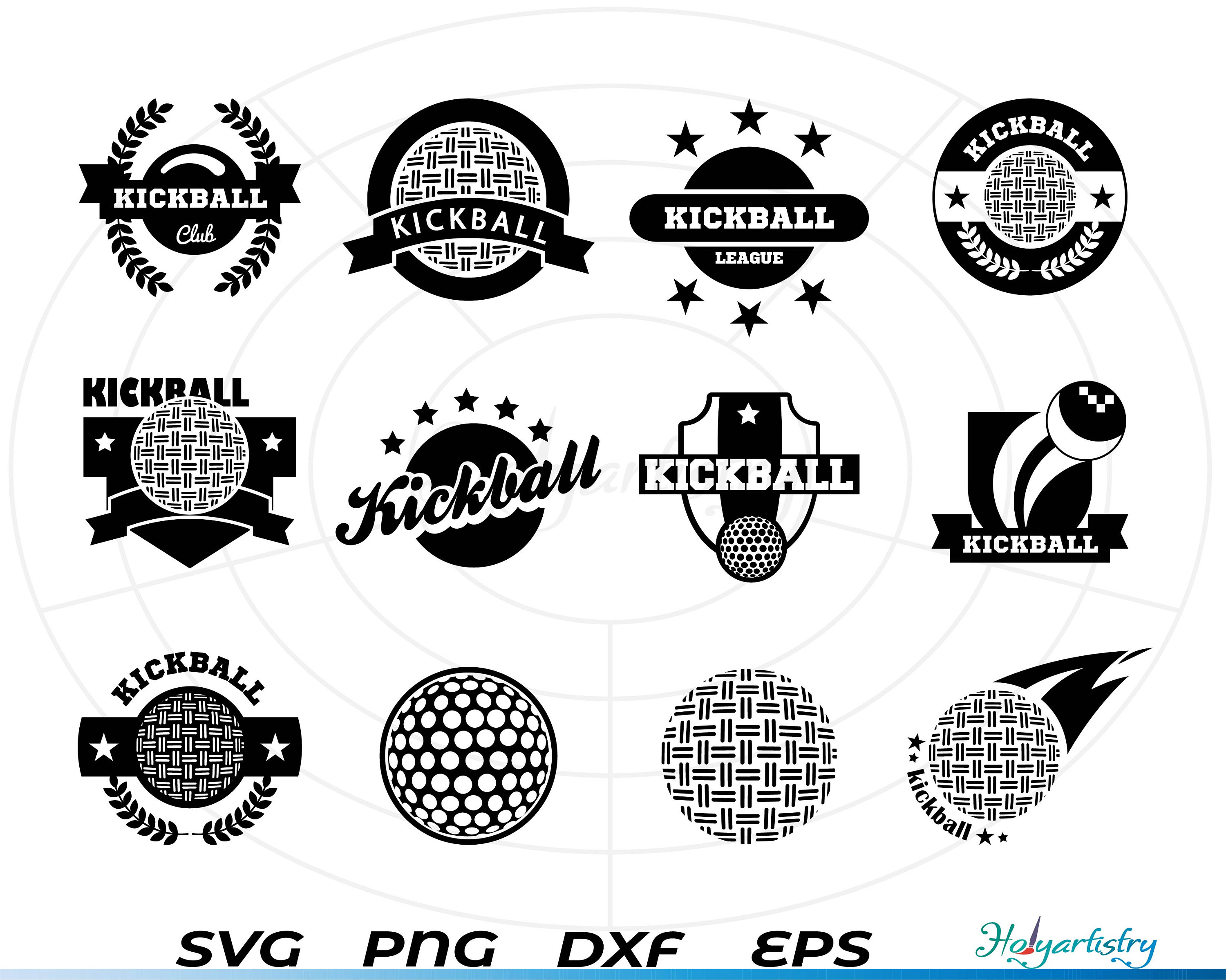 Kickball SVG, Kickball Team, Kickball Ball, Kickball Championship