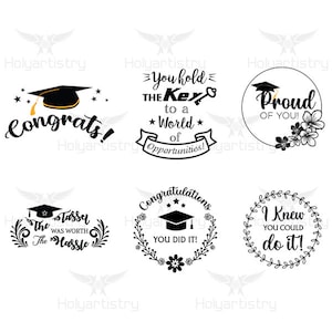 graduación SVG, tapa de graduación Archivo de corte para Cricut,Vector,Silhouette para personalizar camisetas, Clipart, archivos de corte de vinilo