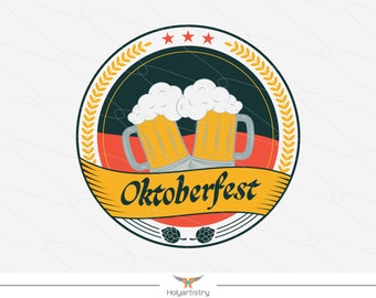 Oktoberfest SVG, Oktoberfest Archivo de corte para Cricut,Vector,Silueta para personalizar camisetas,Clipart,Archivos de corte de vinilo