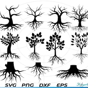 Roots SVG Bundle, Roots SVG, Roots Clipart, Roots Cut Files For Silhouette, Files for Cricut, Roots Vector, Roots Svg
