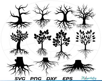 Roots SVG Bundle, Roots SVG, Roots Clipart, Roots Cut Files for ...