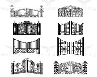 Gate Clipart Etsy Gate Clipart Etsy