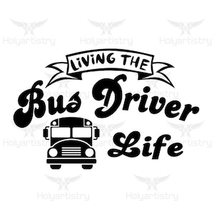Bus driver  SVG, school Bus Cutting File for Cricut,Vector,Silhouette for Customizing T-Shirts,Clipart,Vinyl cut Files