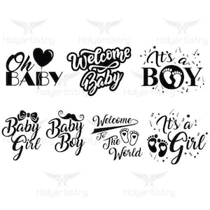 baby shower SVG, newborn Cutting File for Cricut,Vector,Silhouette for Customizing T-Shirts,Clipart,Vinyl cut Files