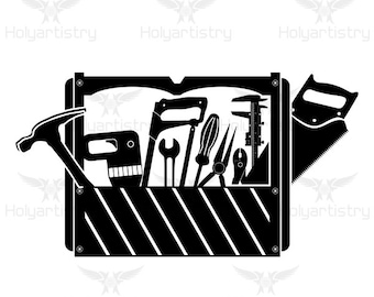 Toolbox  SVG, Toolbox   Cutting File for Cricut,Vector,Silhouette for Customizing T-Shirts,Toolbox  Clipart,Vinyl cut Files