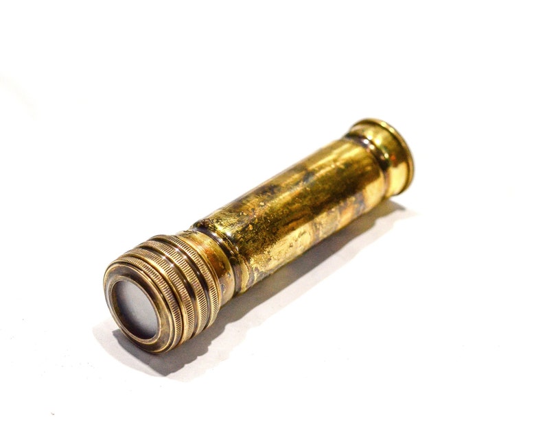PURE BRASS KALEIDOSCOPE Stained Glass Kaleidoscope Etsy