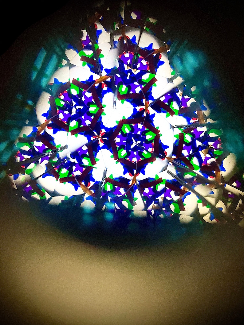 PURE BRASS KALEIDOSCOPE Stained Glass Kaleidoscope Etsy