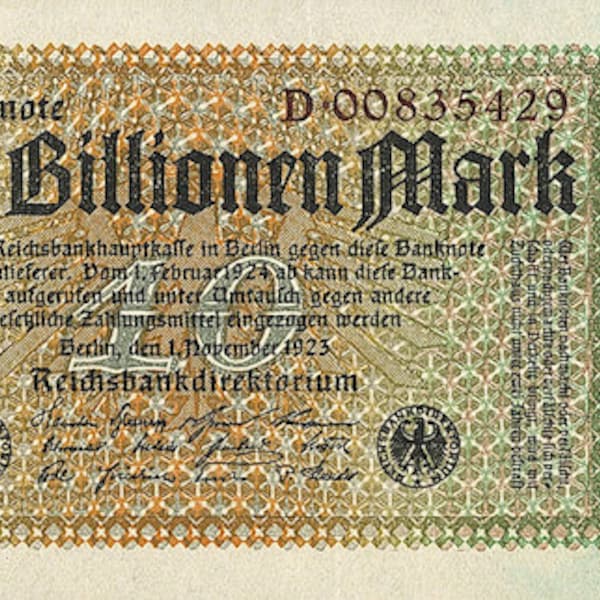 Germany, Reichsbanknote Tenth Issue, 10 Billionen Mark, 1923, P.131, REPLICA