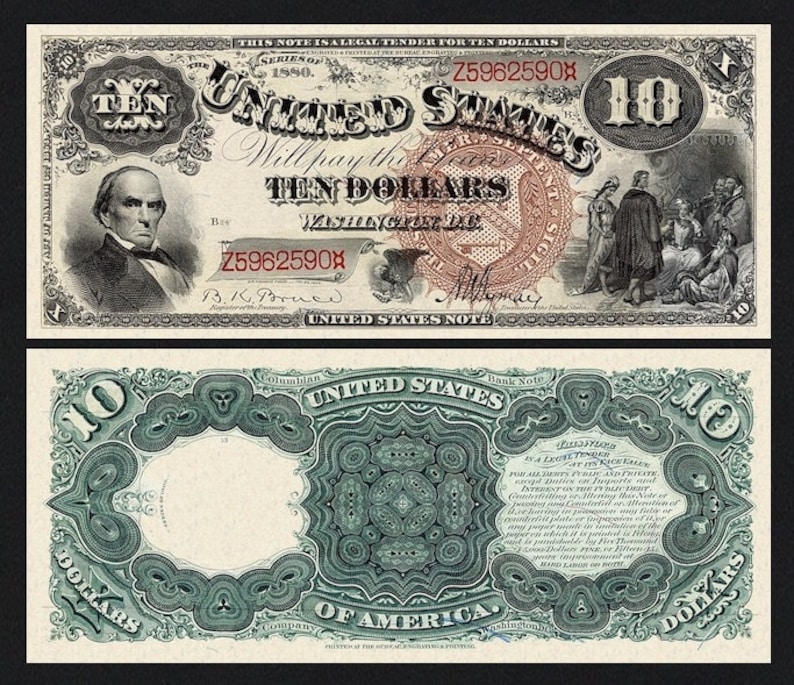 United States 1 1000 Dollars 1880 Series P 176 P 184 Complete Set 
