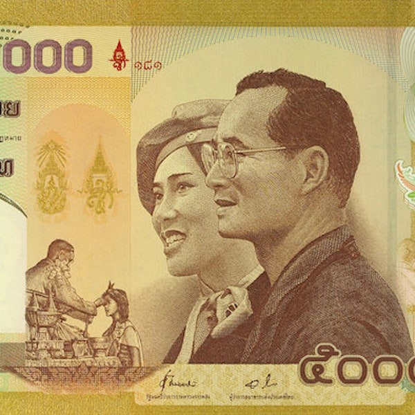 Thailand, 500.000 Baht, wapen van koningin Sirikit, 2000, P.106, REPLICA