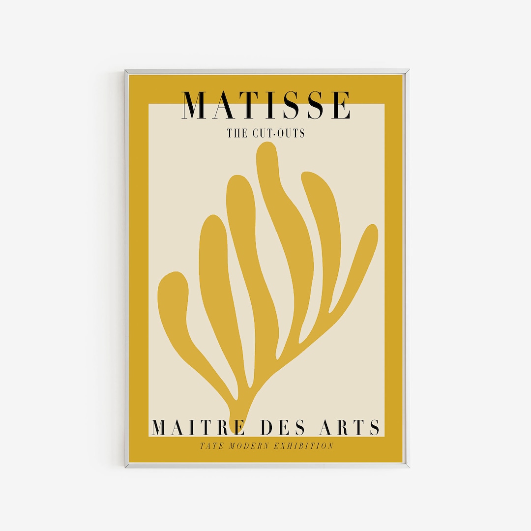 Matisse Cut Out Henri Matisse Printable Wall Art Matisse - Etsy