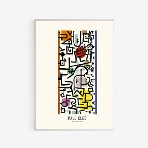 Paul Klee - Rich Harbour, 1938 - Klee Exhibition Poster - Colorful Abstract & Geometric Artwork - Paul Klee Printable Art - Midcentury Art