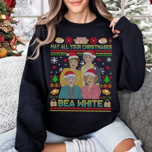 Golden girls holiday sweater top